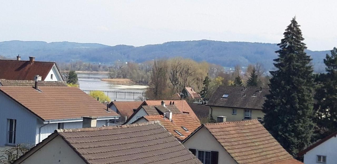 Ferienwohnung Stein Am Rhein Nahe Bahnhof Und Rhein Екстер'єр фото